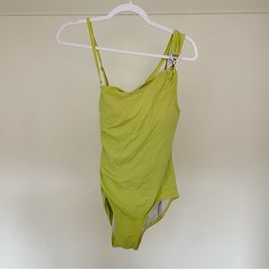 Michael Kors Rusched One Piece Swimsuit